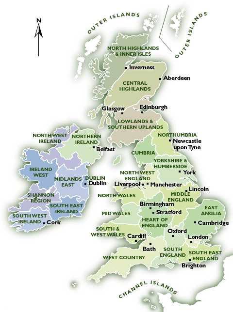 United Kingdom Map